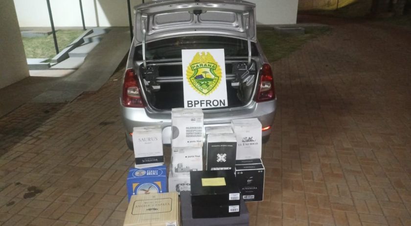 BPFRON apreende bebidas estrangeiras