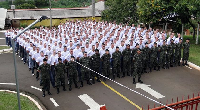 Exército Brasileiro realiza Seleção Geral do Serviço Militar no Oeste de SC