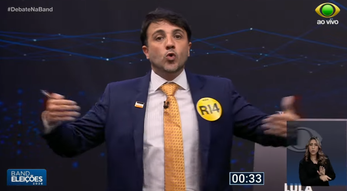 Renan Santos chama Lula de “bêbado safado” durante debate