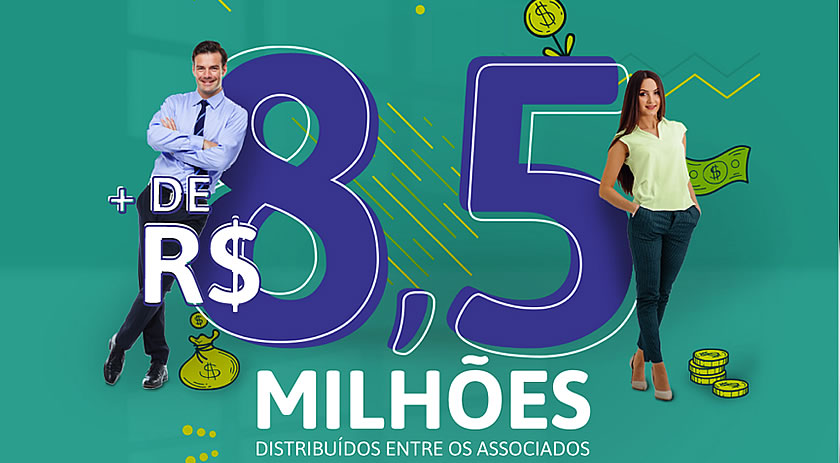 Sicoob São Miguel distribui Sobras do exercício de 2021