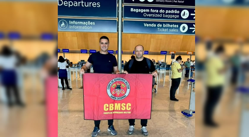 Bombeiro militar que atuou em Dionísio Cerqueira Nolan Volkweis, representará o Brasil em curso de gestão de desastres no Japão