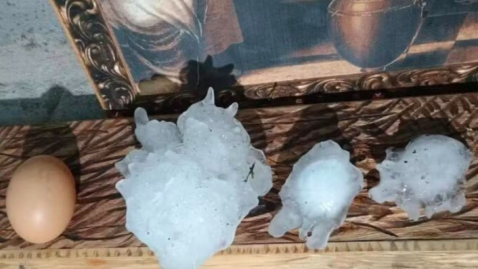 RS registra pedra de granizo de 14,6 cm, a maior a cair no Brasil