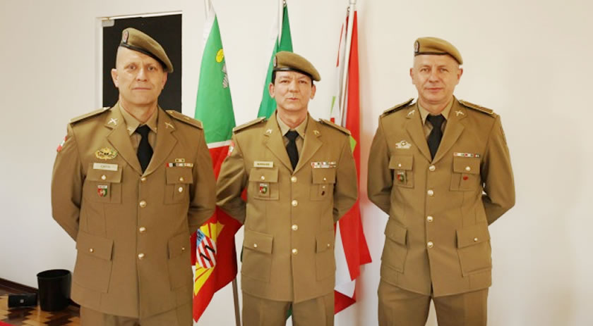 9° CRPM/Fron promove três policiais militares à graduação de Subtenente