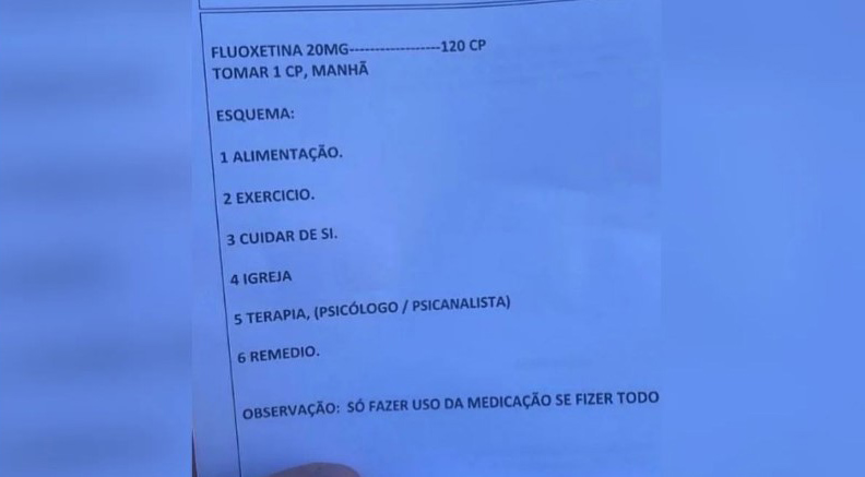 Santo remédio? Médico receita "igreja" para paciente com paralisia