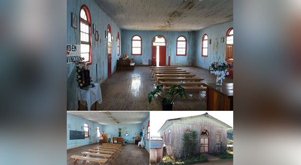 Igreja de Linha Progresso, inicia reforma para preservar patrimônio histórico