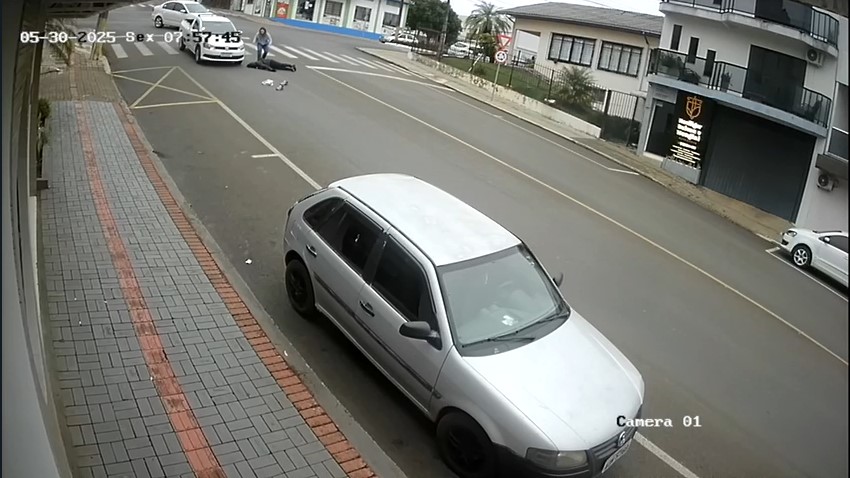 Atropelamento é registrado na manhã desta sexta-feira