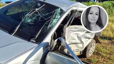 Técnica de enfermagem morre após grave acidente na BR-282