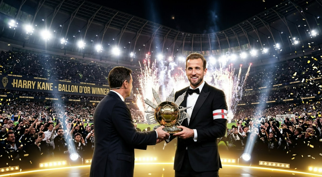 Harry Kane conquista a Bola de Ouro 2026 após temporada histórica pelo Bayern
