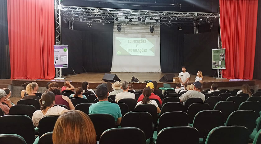 Programa de Extensão da UFFS - Campus Realeza capacita agricultores familiares sobre boas práticas de fabricação e manipulação de alimentos