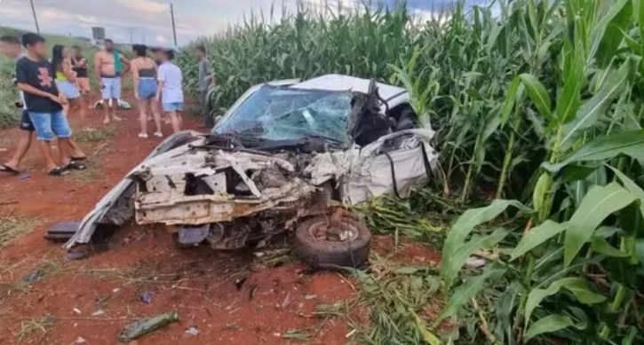 Motorista embriagado causa acidente de trânsito na PR 180; jovem de 27 anos morreu