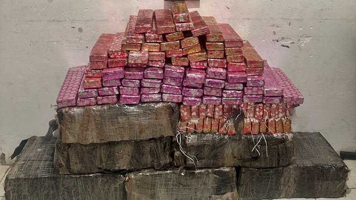 Operação envolvendo PM e PRF apreende mais de 230 kg de maconha em SC