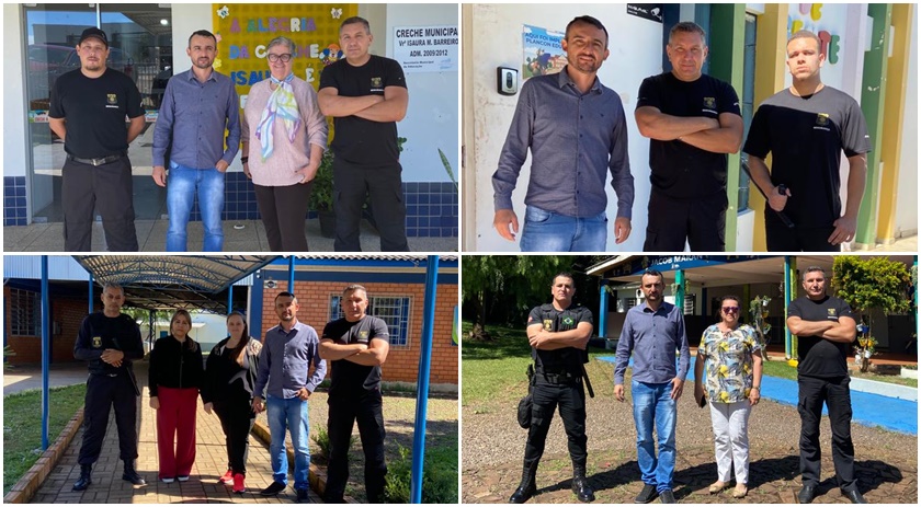 Vigilantes começam a atuar nas escolas do centro, bairros e do interior do município