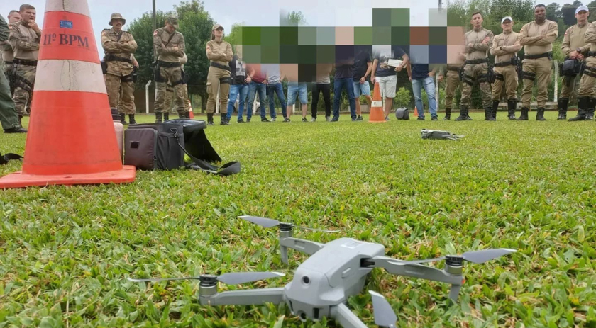 11º Batalhão de Polícia Militar sedia treinamento de operador de sistemas de aeronaves remotamente pilotadas (TOSARP)