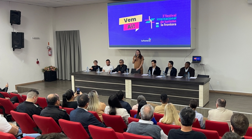 Lançamento do 3º Festival Internacional de Turismo La Frontera reforça integração entre Brasil e Argentina
