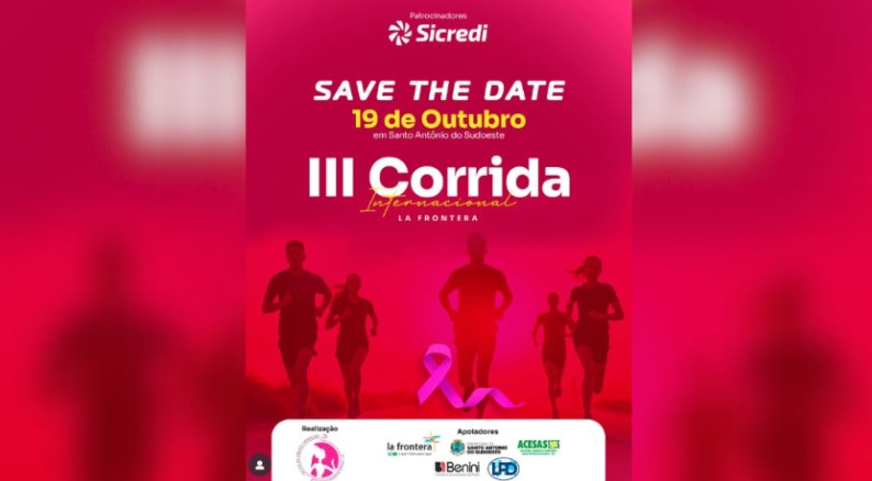 Terceira Corrida Internacional La Frontera acontecerá dia 19 de outubro