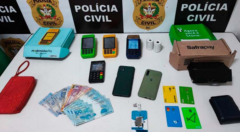 Casal é preso após aplicar golpes no Oeste de SC