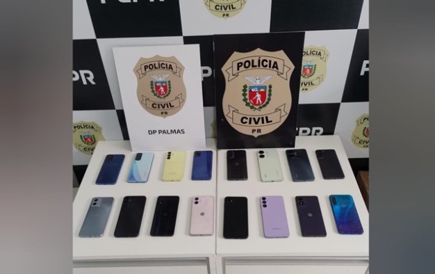 Celulares recuperados pela Polícia Civil são devolvidos as vítimas