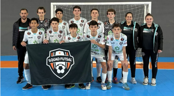 Squad Futsal Sub-15 entra em quadra pela segunda rodada da Liga Catarinense