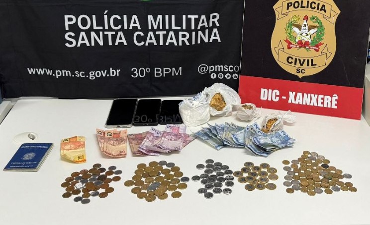 Operação prende 5 por tráfico de drogas e apreende cocaína e crack
