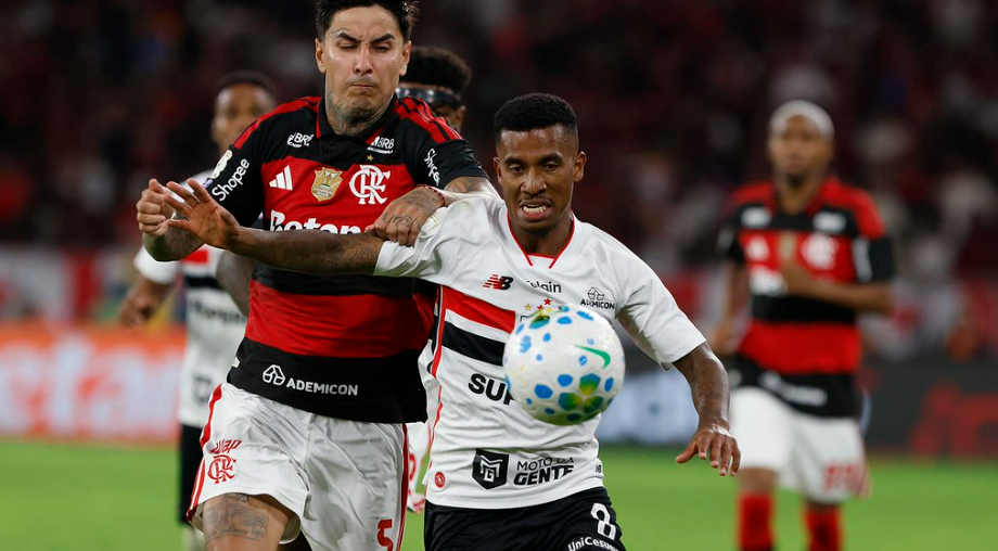 São Paulo arranca empate com o Flamengo no Maracanã pelo Brasileirão