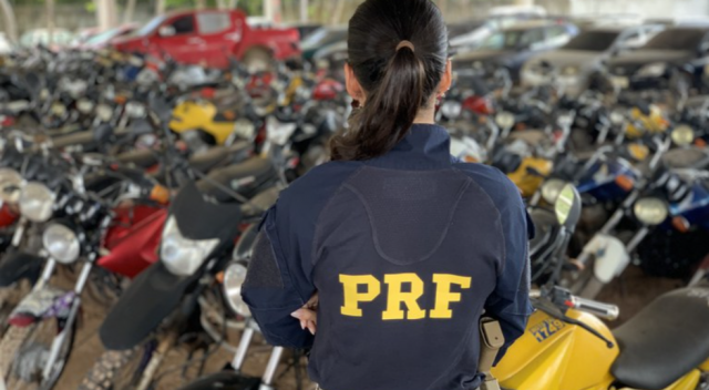 PRF realiza leilão com mais de 1,3 mil veículos