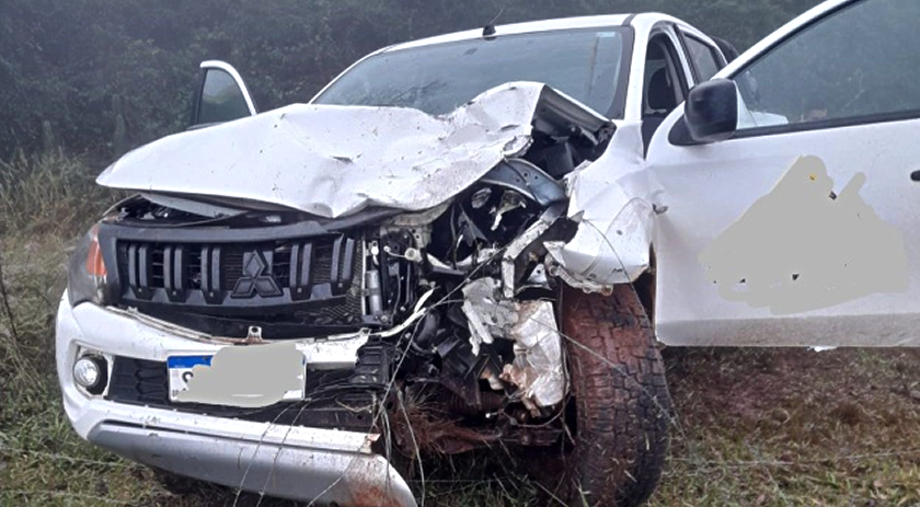 Motociclista morre em colisão com caminhonete na SC-305