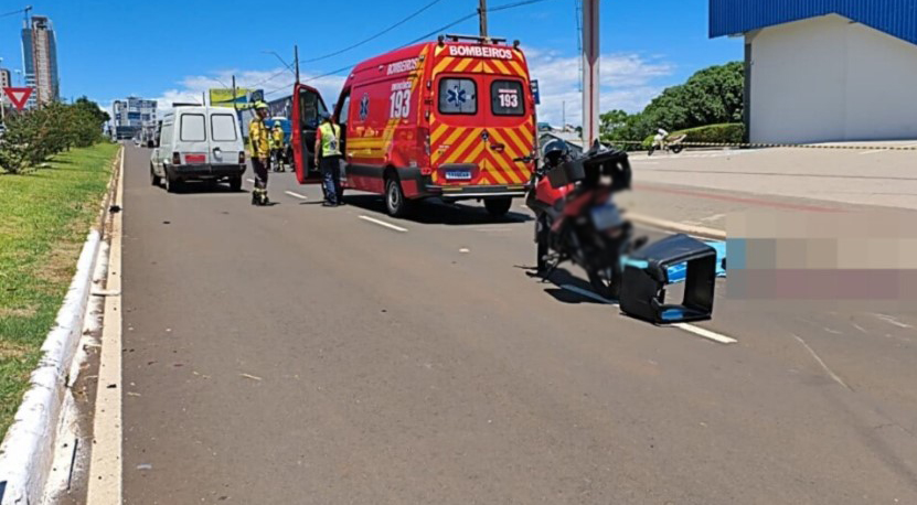 Jovem de 26 anos morre em acidente de trânsito no Centro