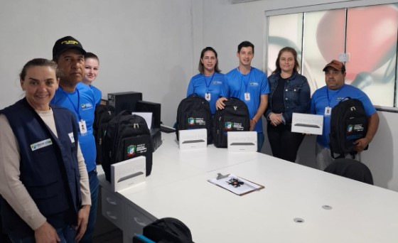 Agentes de endemias recebem novos equipamentos para trabalho de campo