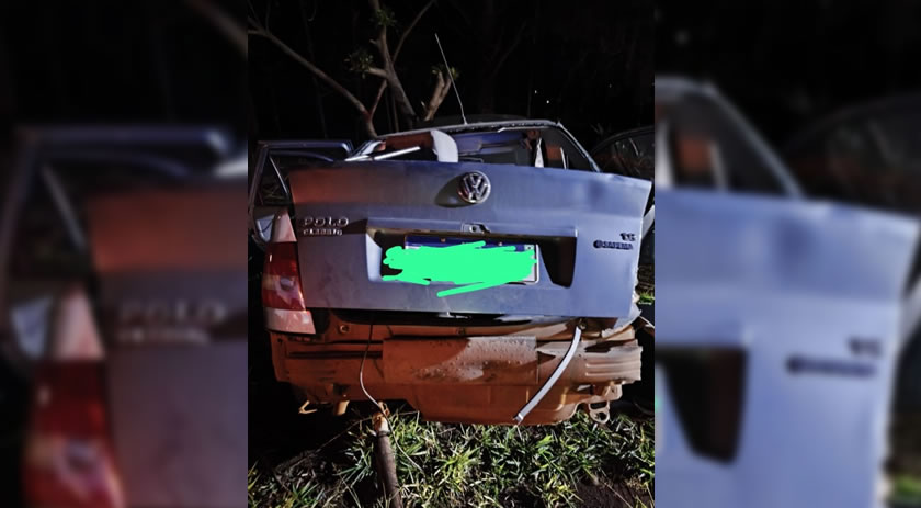 Colisão de veículos deixa um dos condutores feridos na SC 163