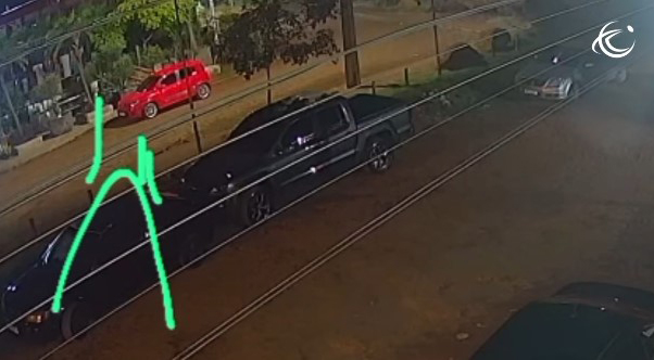 Carro é alvo de disparos e ameaça é deixada em bilhete na fronteira com a Argentina