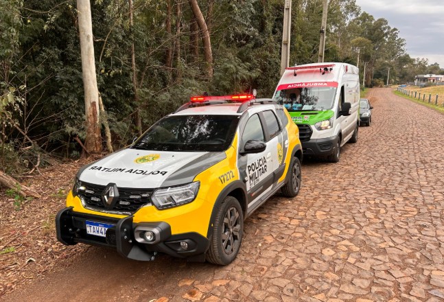 Homem é preso após tentar matar esposa com golpes de facão