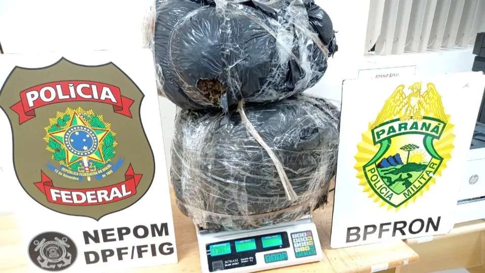 BPFron apreende 17 kg de maconha