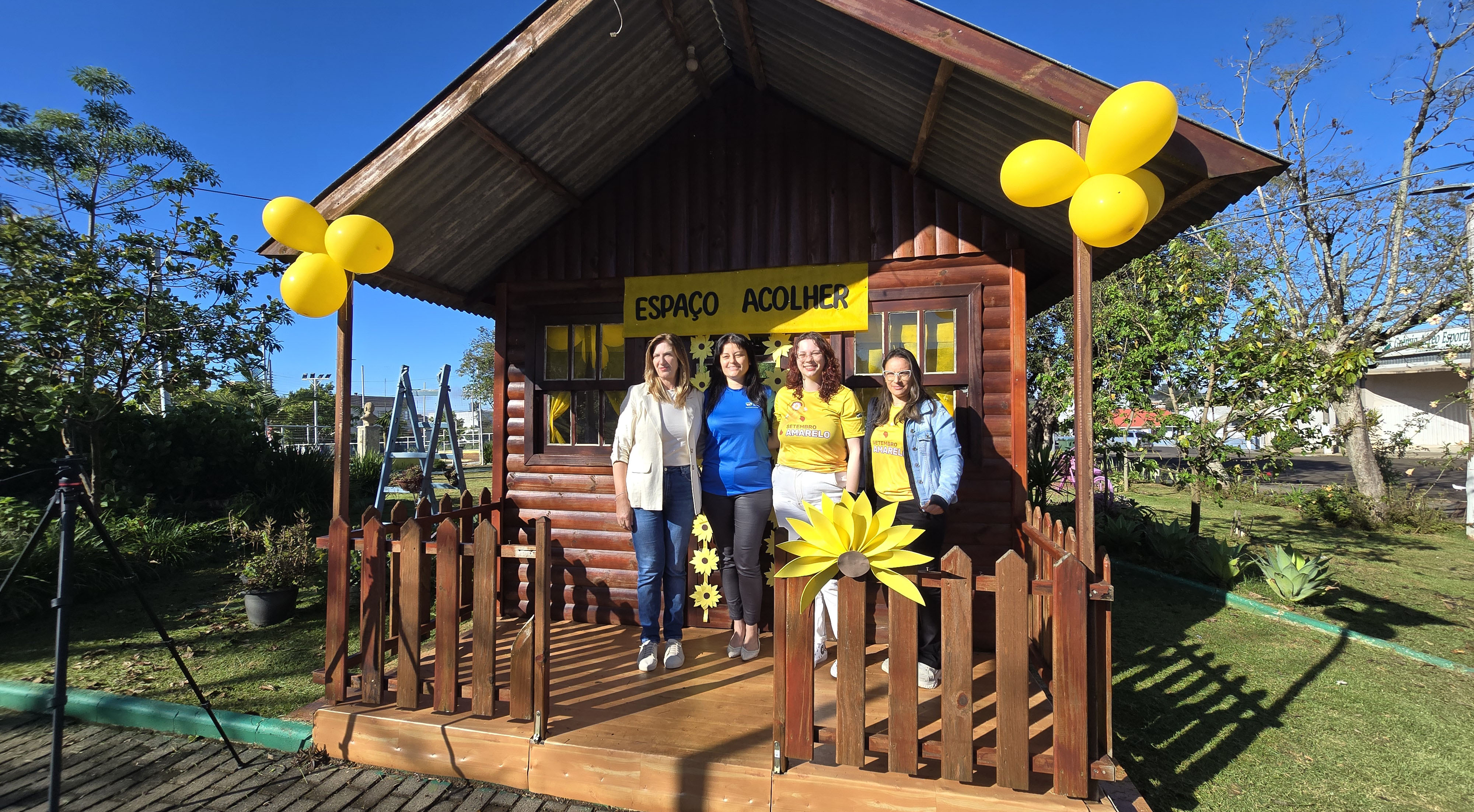 Dionísio Cerqueira lança ações do Setembro Amarelo com Espaço Acolher e Mateada em Prol da Vida