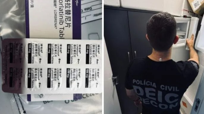 Suspeita de falsificação de remédio para tratamento de câncer leva polícia à empresa