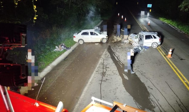 Acidente na BR-282, em Maravilha, deixa um morto e dois feridos na noite de sexta-feira (11)