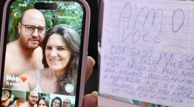 Viúva encontra carta de amor quase um ano após marido morrer em explosão de fábrica no Paraná