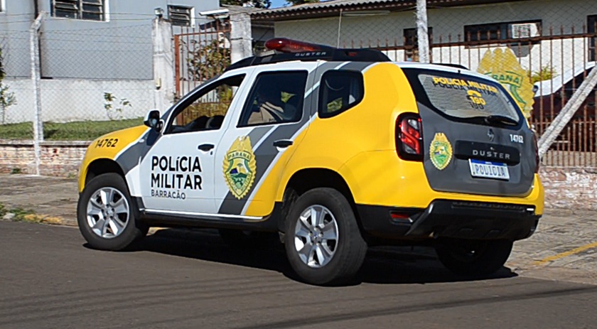 Após ameaçar de morte e agredir sua companheira e vizinho homem é preso
