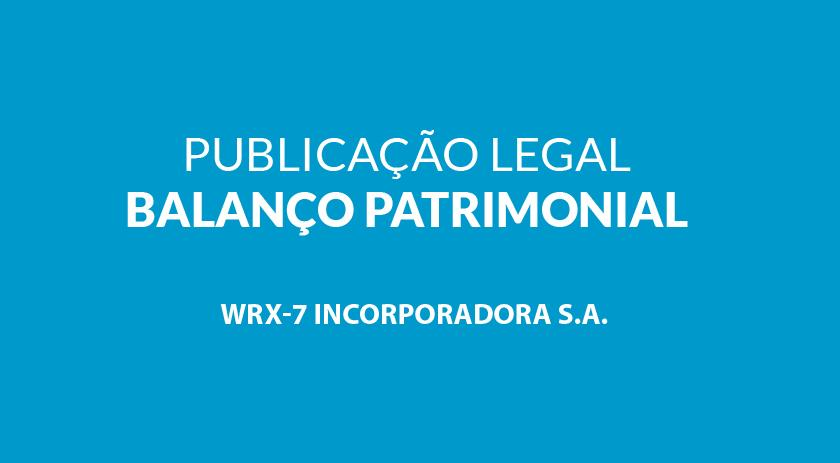 Balanço Patrimonial