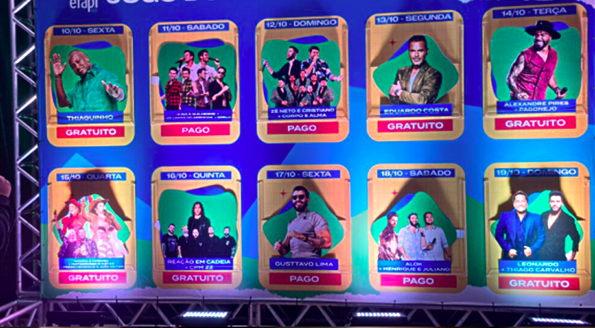 Efapi 2025 é lançada oficialmente; veja os shows