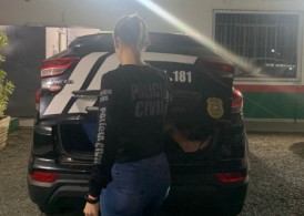 Homem é preso por descumprir medida protetiva contra ex-companheira e o filho