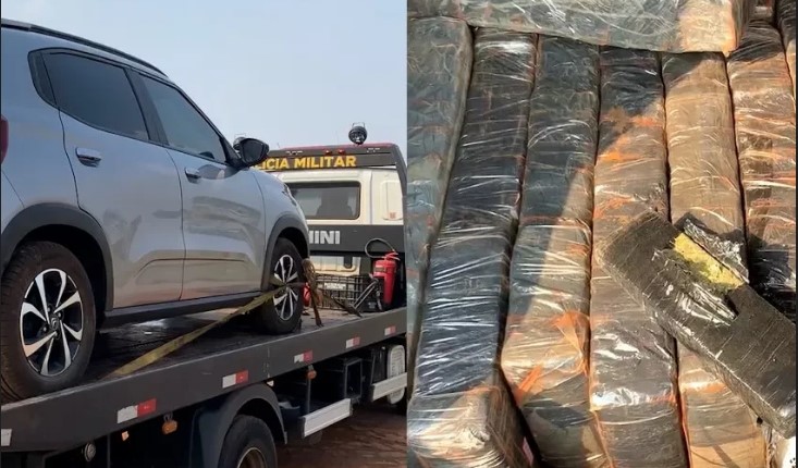Traficante é detido com carga de maconha na BR 163
