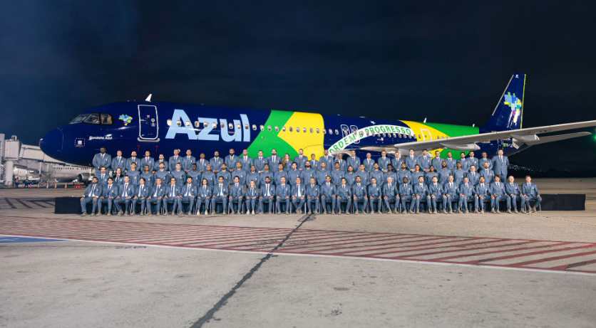 Seleção Brasileira embarca para os Estados Unidos em busca do hexacampeonato mundial