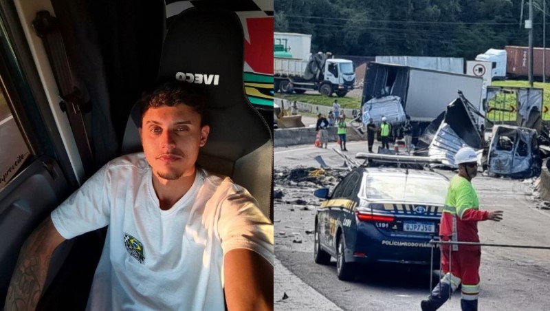 Acidente grave na BR-376 deixa caminhoneiro morto e 14 feridos