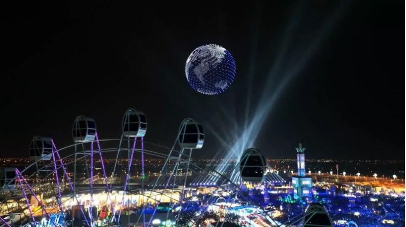Réveillon de BC terá maior show de drones da América Latina