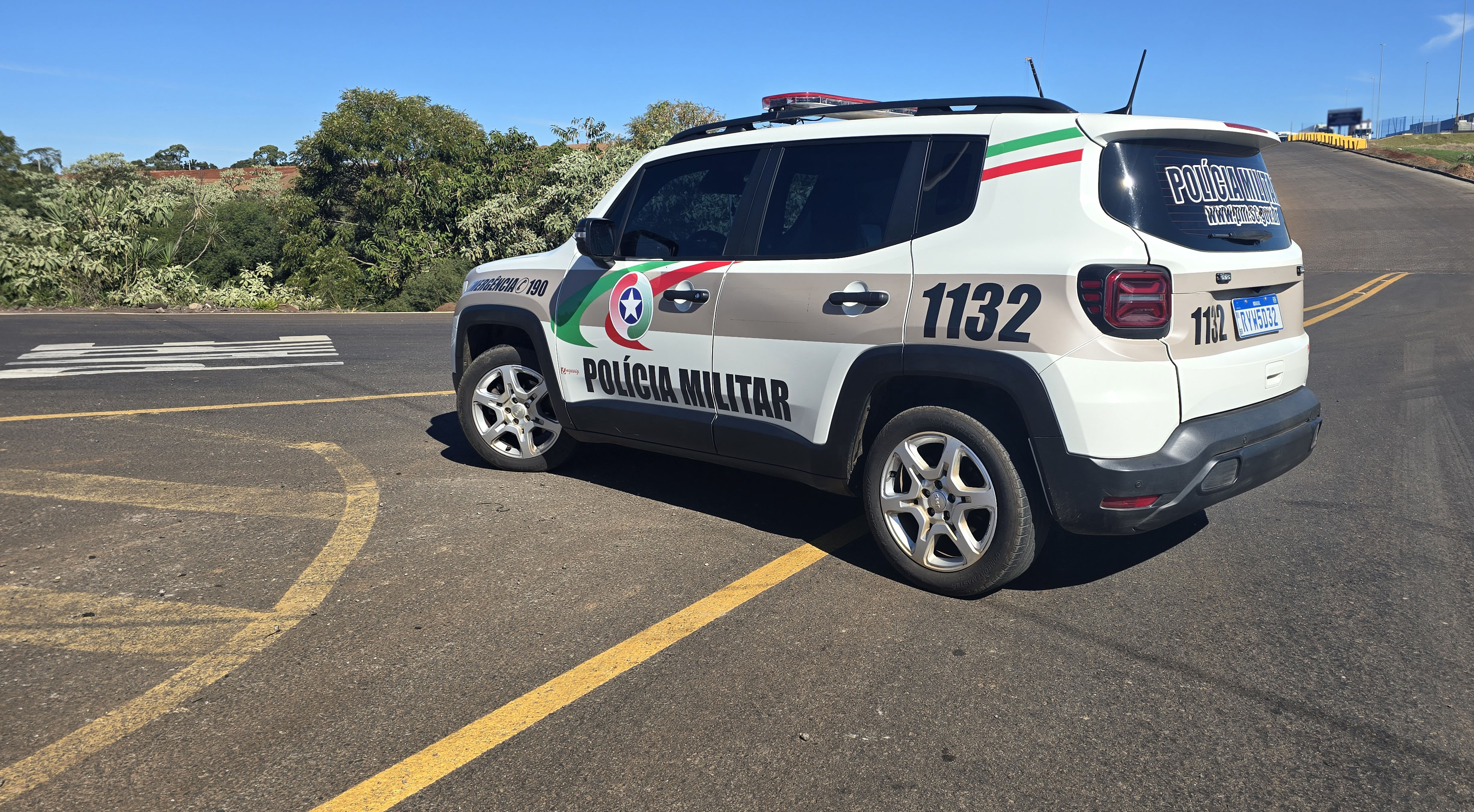 Polícia Militar cumpre dois mandados de prisão em Guarujá do Sul e Dionísio Cerqueira