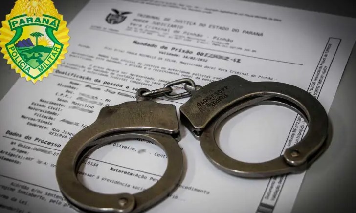 Homem é preso por mandado de prisão em aberto