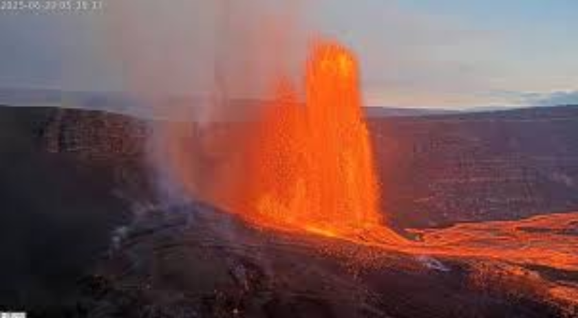 Vulcão Kilauea volta a entrar em erupção no Havaí