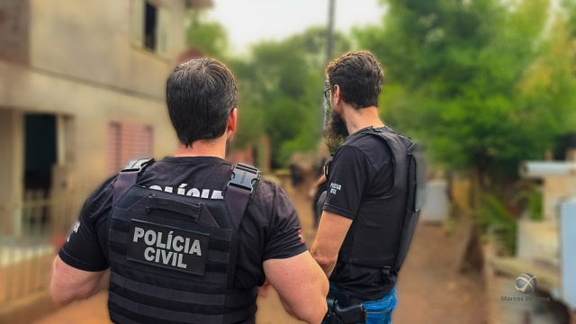 Polícia Civil realiza operação contra o tráfico de drogas