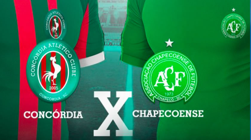 Concórdia e Chapecoense disputam “clássico da linguiça” pelo Catarinense