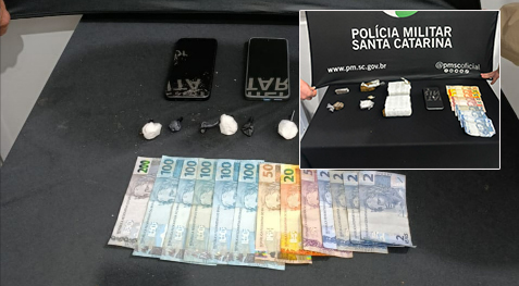 Operação da PM apreende vinho irregular, maconha e cocaína no Extremo Oeste